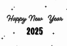 Happy New Year Greetings 2025 in Advance