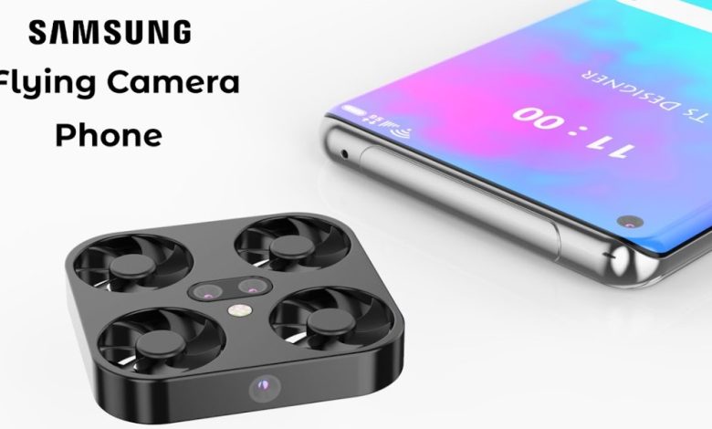 Samsung Drone Camera phone